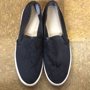 Calvin Klein slip on shoes